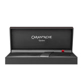 Caran d'Ache Ecridor Cubrik Silver-Plated Rhodium-Coated Ballpoint Pen Silver